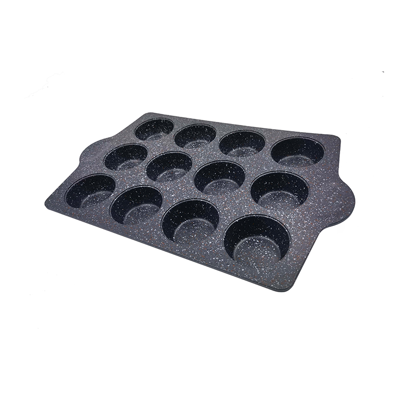 Juego de moldes para hornear antiadherentes de 9 piezas con borde estriado